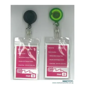 Retractable ID Cardholder and Badge Reel BR-02