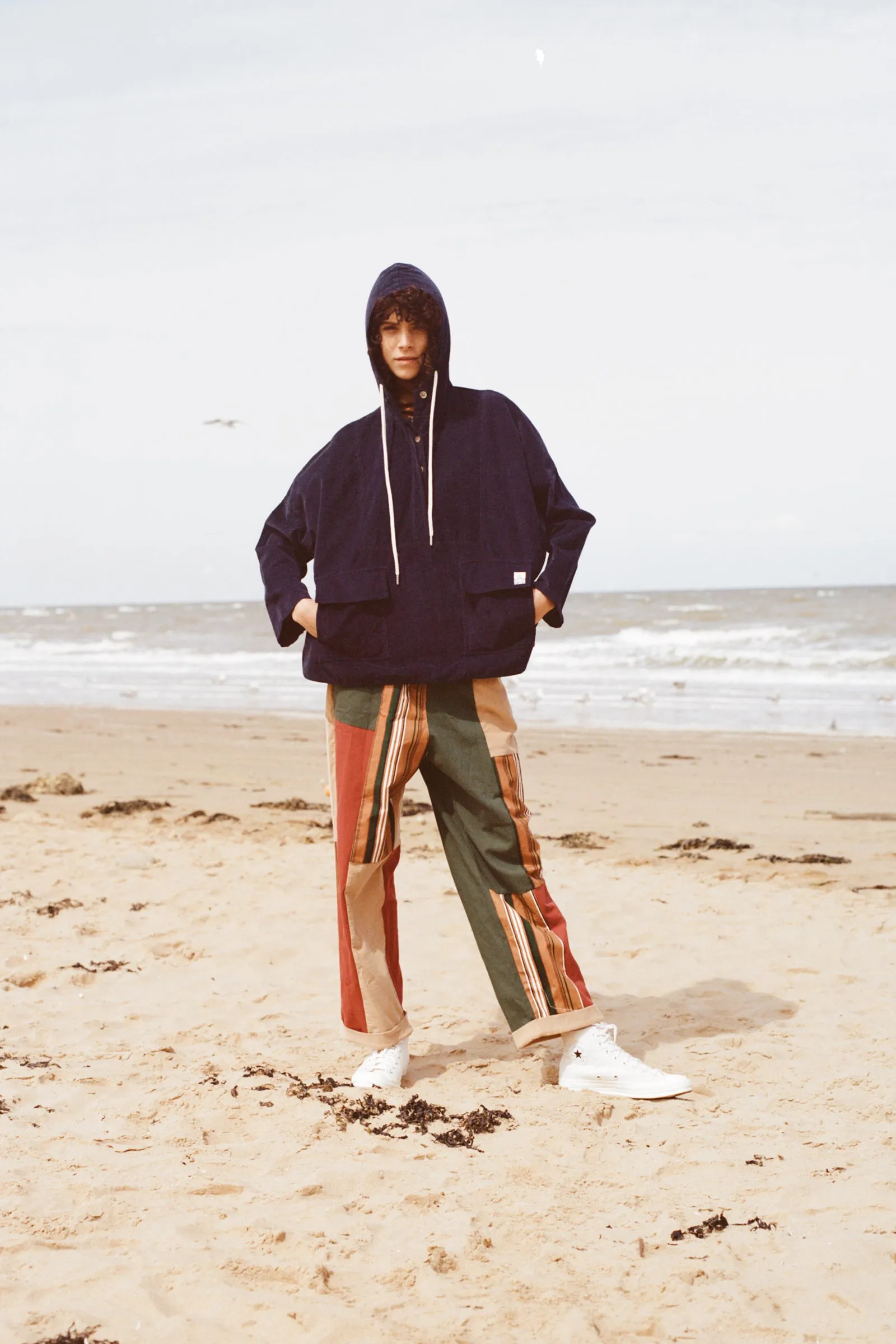 Rhode Trouser Patchwork Stripe