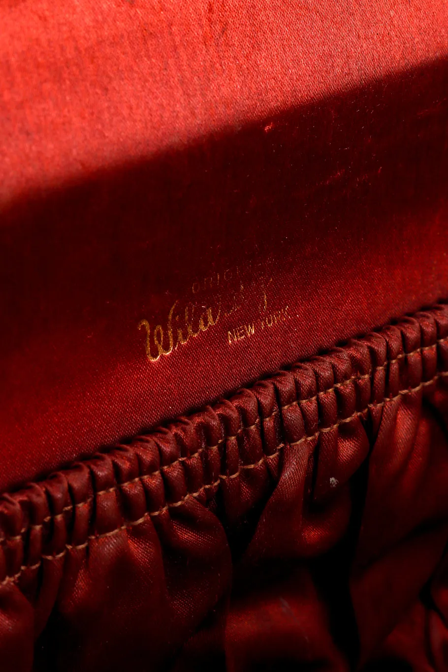 Ribbed Pearlescent Lucite Case Bag