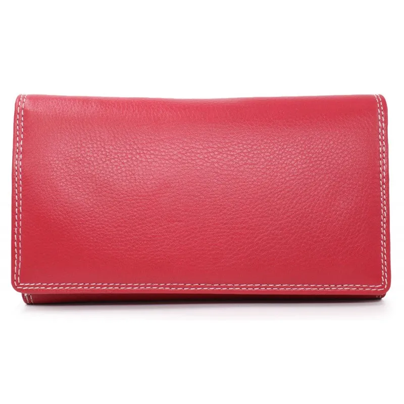 Riccardo Ferrici Leather Wallet ~ Red