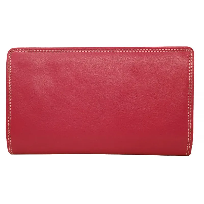 Riccardo Ferrici Leather Wallet ~ Red