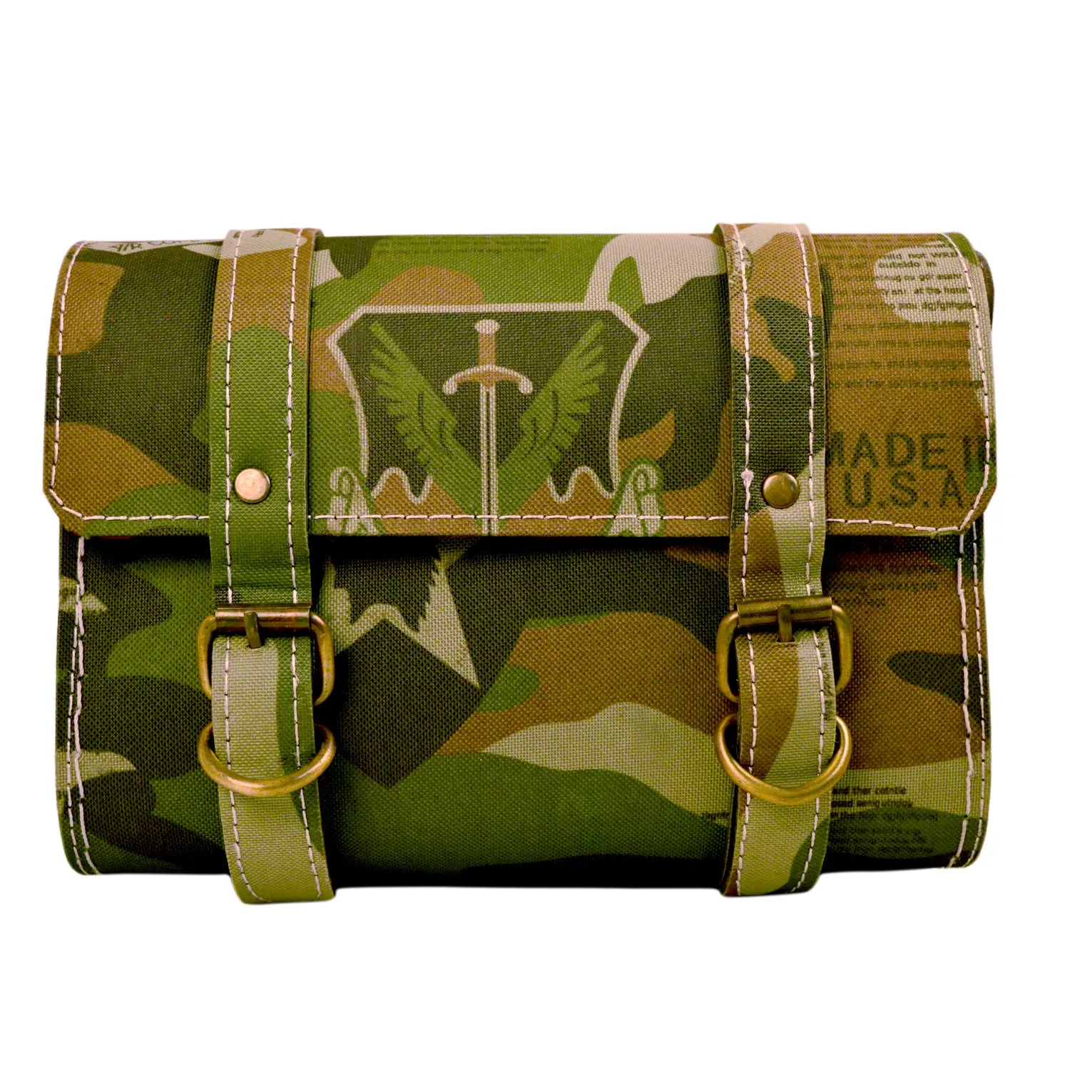 R.j.von  Customise Side Saddle Army Bag