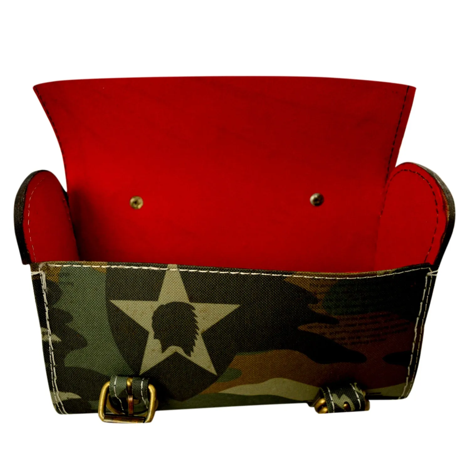 R.j.von  Customise Side Saddle Army Bag
