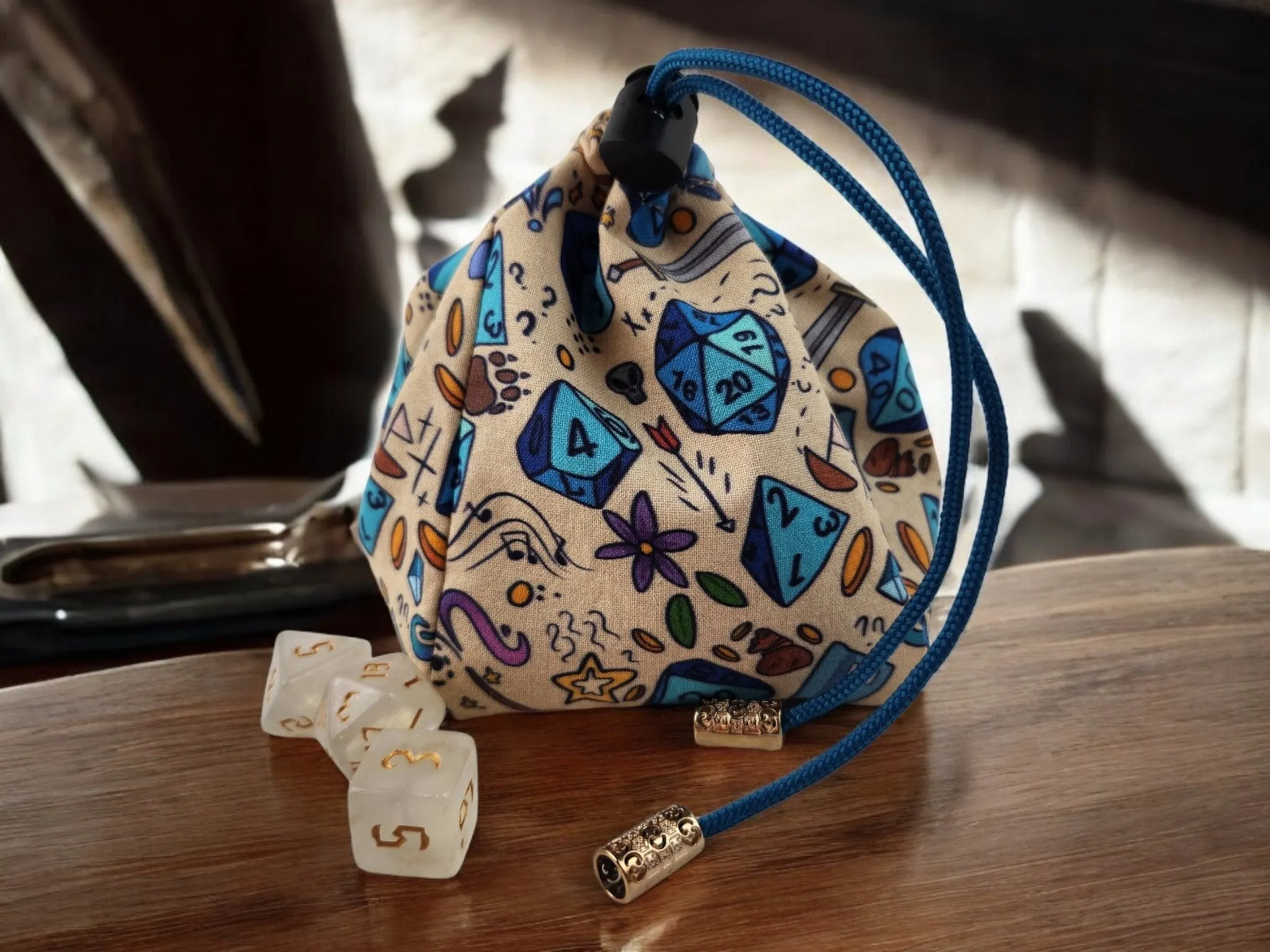 Role playing dice bag, TTRPG