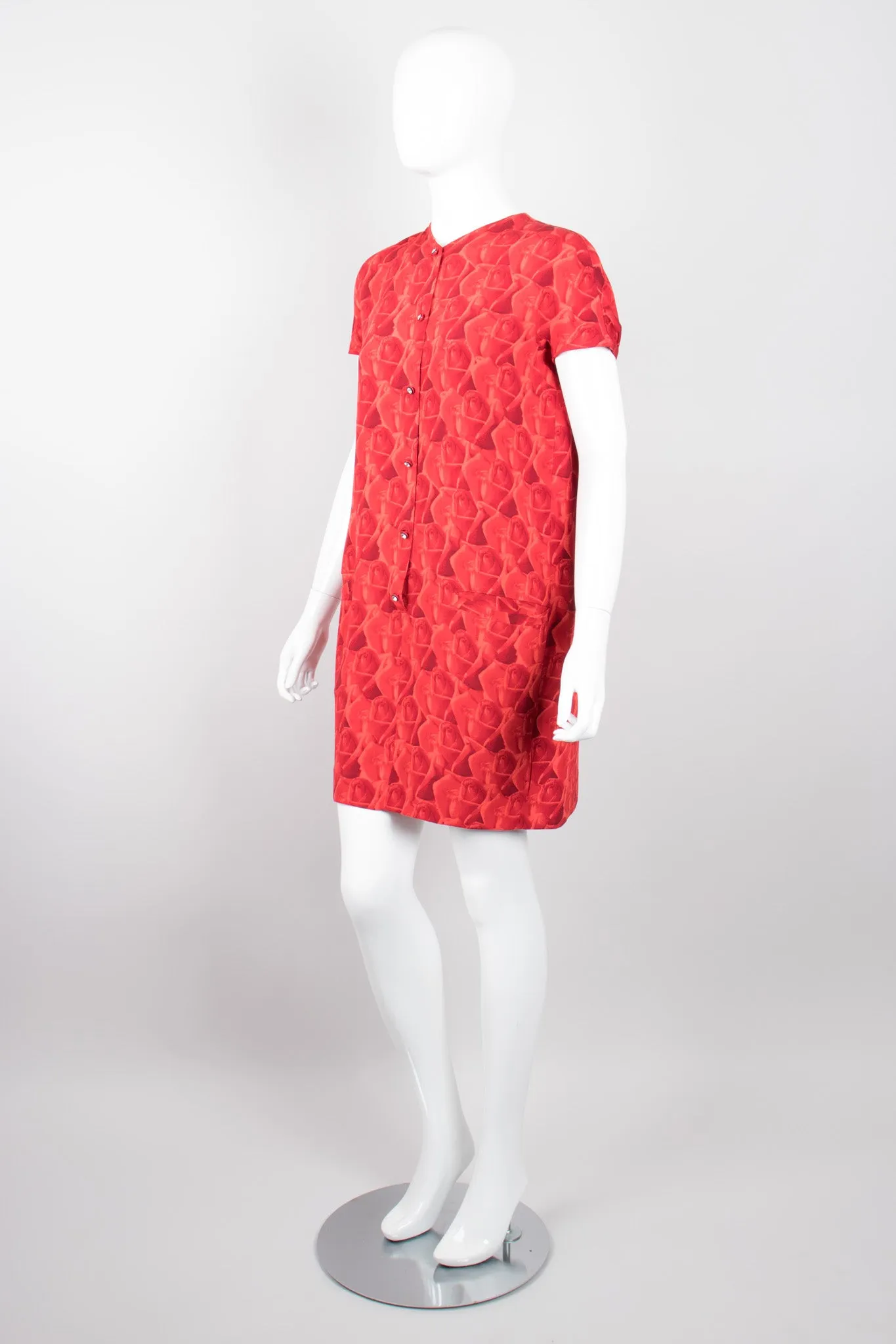 Rose Print Dress