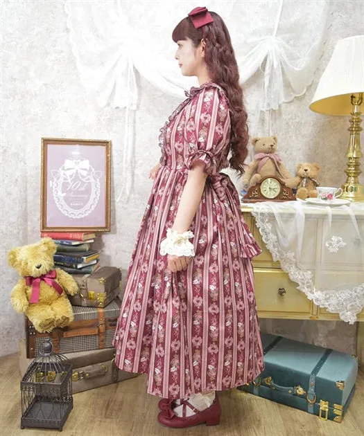 Rosy Bear Pattern Dress
