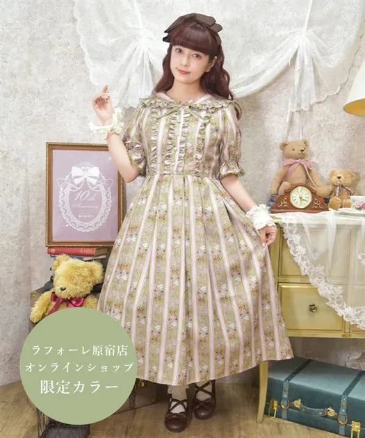 Rosy Bear Pattern Dress