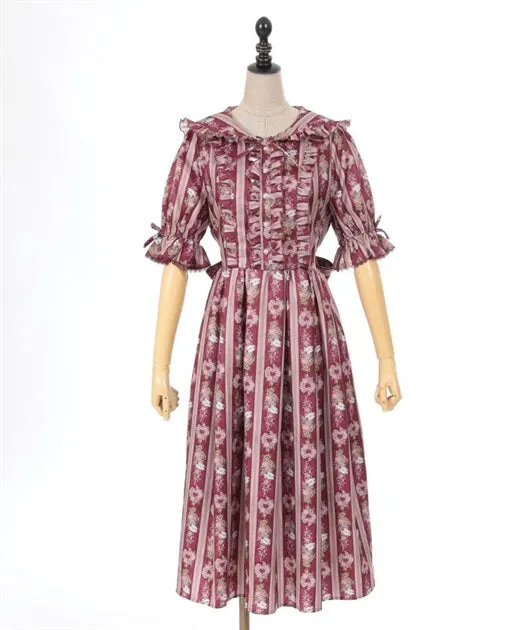 Rosy Bear Pattern Dress