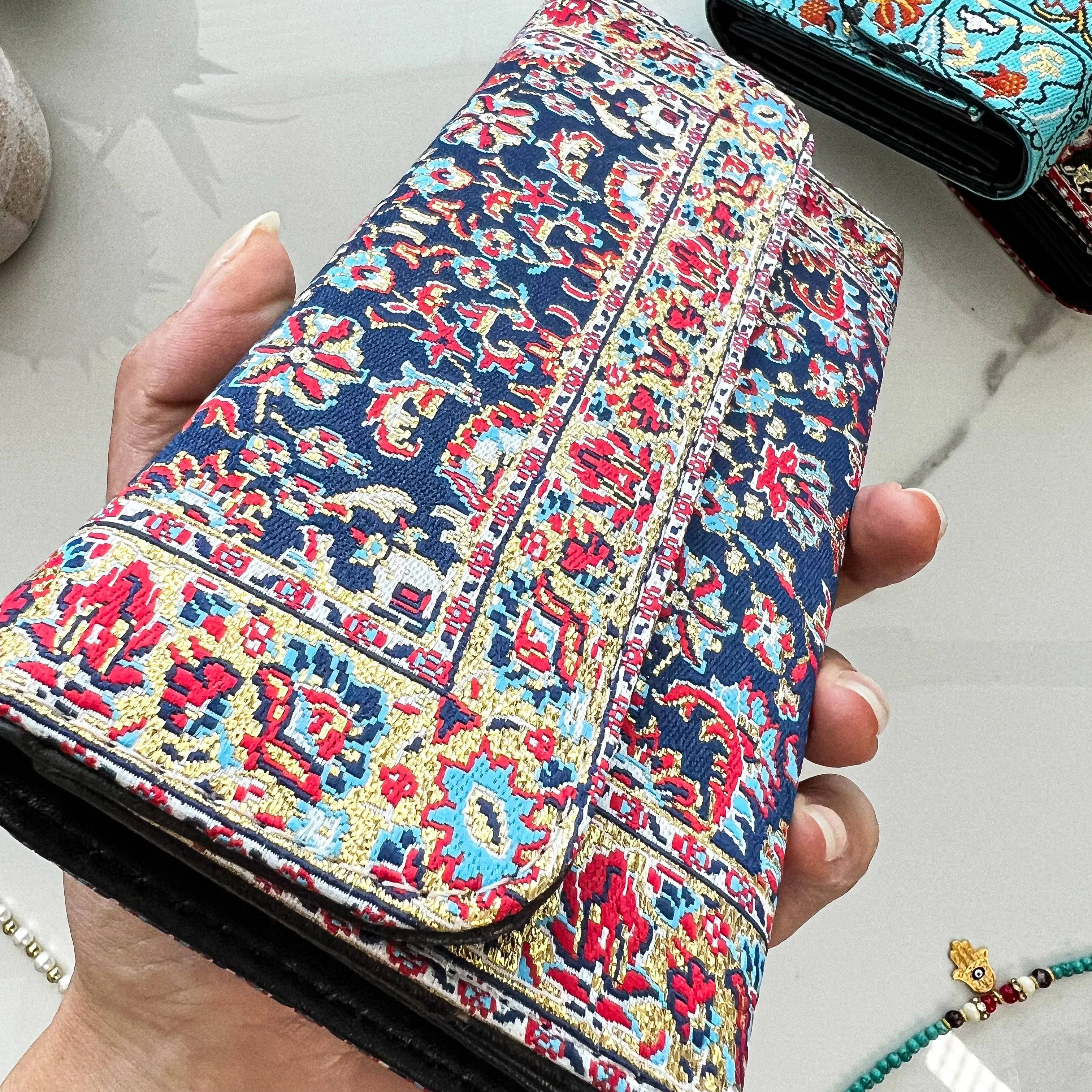 RUGLTW-018 - Handcrafted Boho Wallet