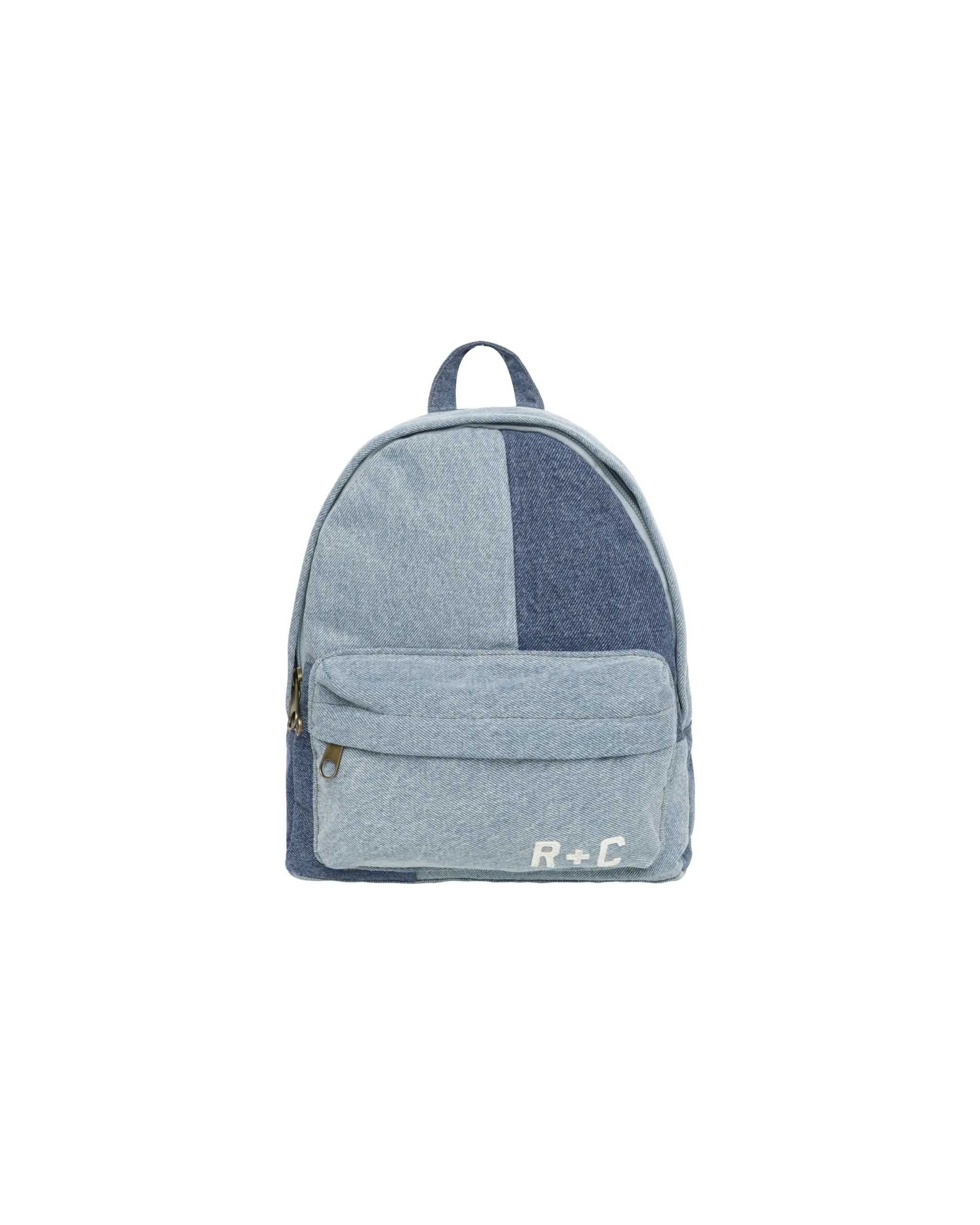 RYLEE   CRU Mini Backpack || Patchwork Denim