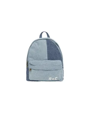 RYLEE   CRU Mini Backpack || Patchwork Denim