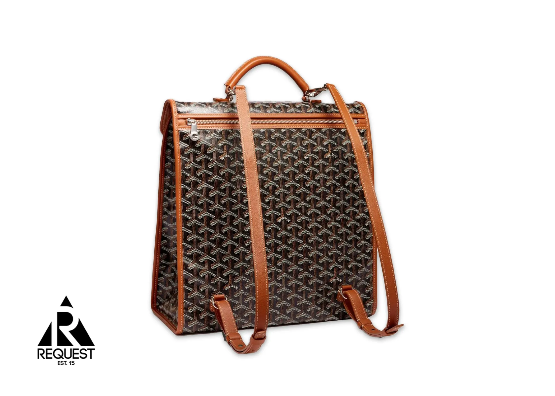 Saint Leger Backpack "Black & Tan"