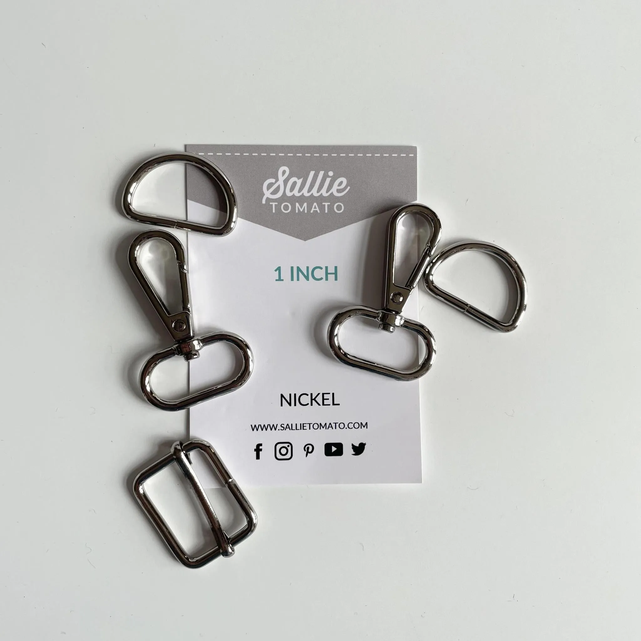 Sallie Tomato : Basic Bag Hardware Kit - Level 3 (1")