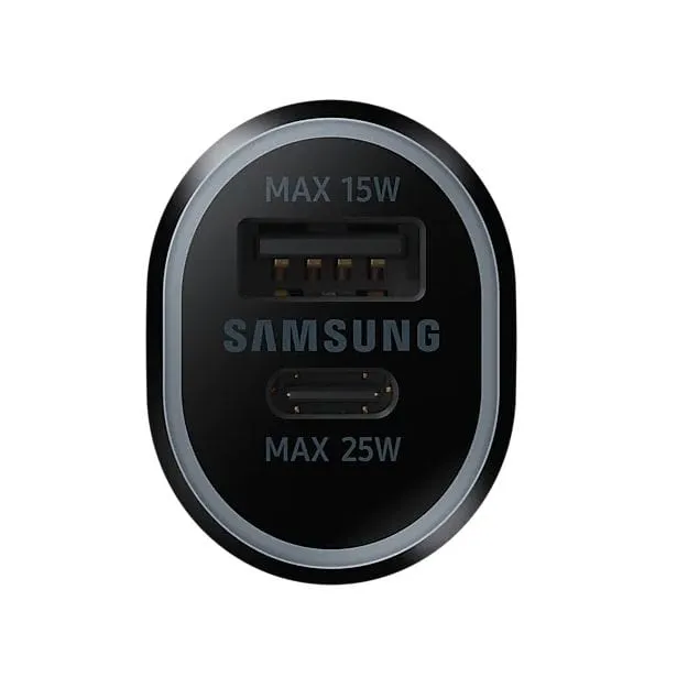 Samsung Car Charger Duo 40W (Dual Port) - Black