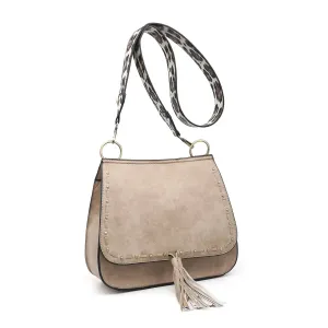 Sand Crossbody Handbag