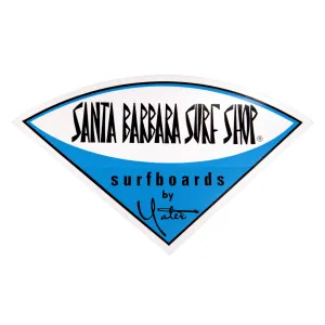 Santa Barbara Surf Shop Classic Vinyl Stickers