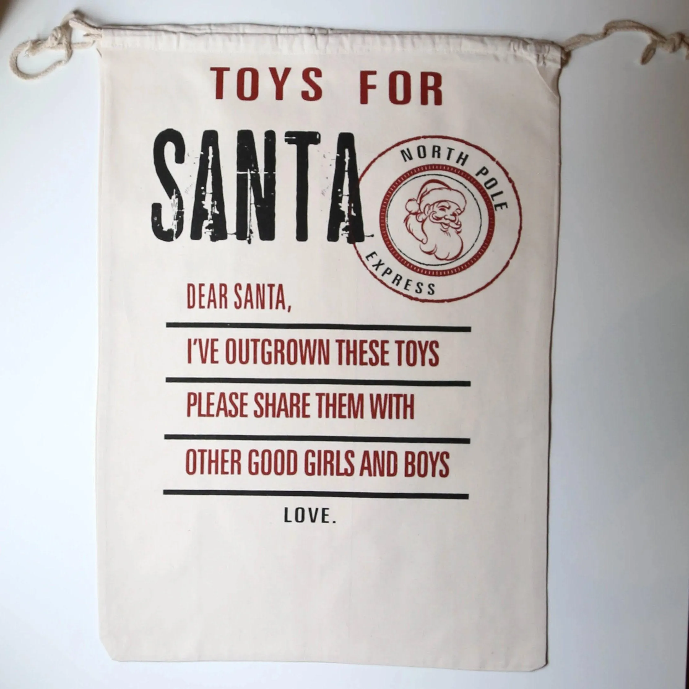 Santa Sack - Toys for Santa