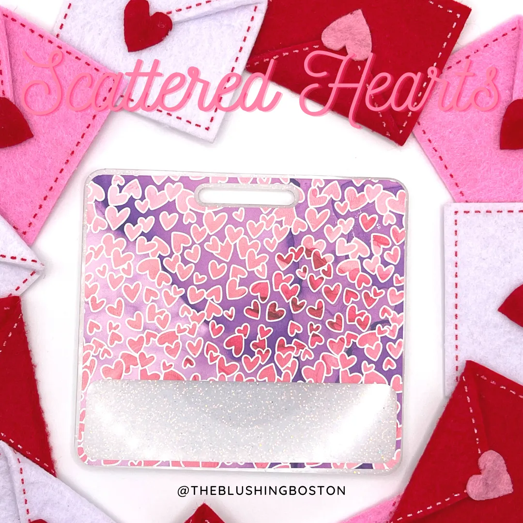 Scattered Hearts - Badge Buddy