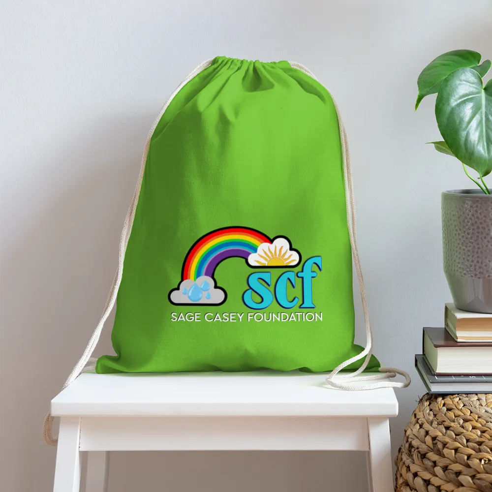 SCF Classic Logo Cotton Drawstring Bag
