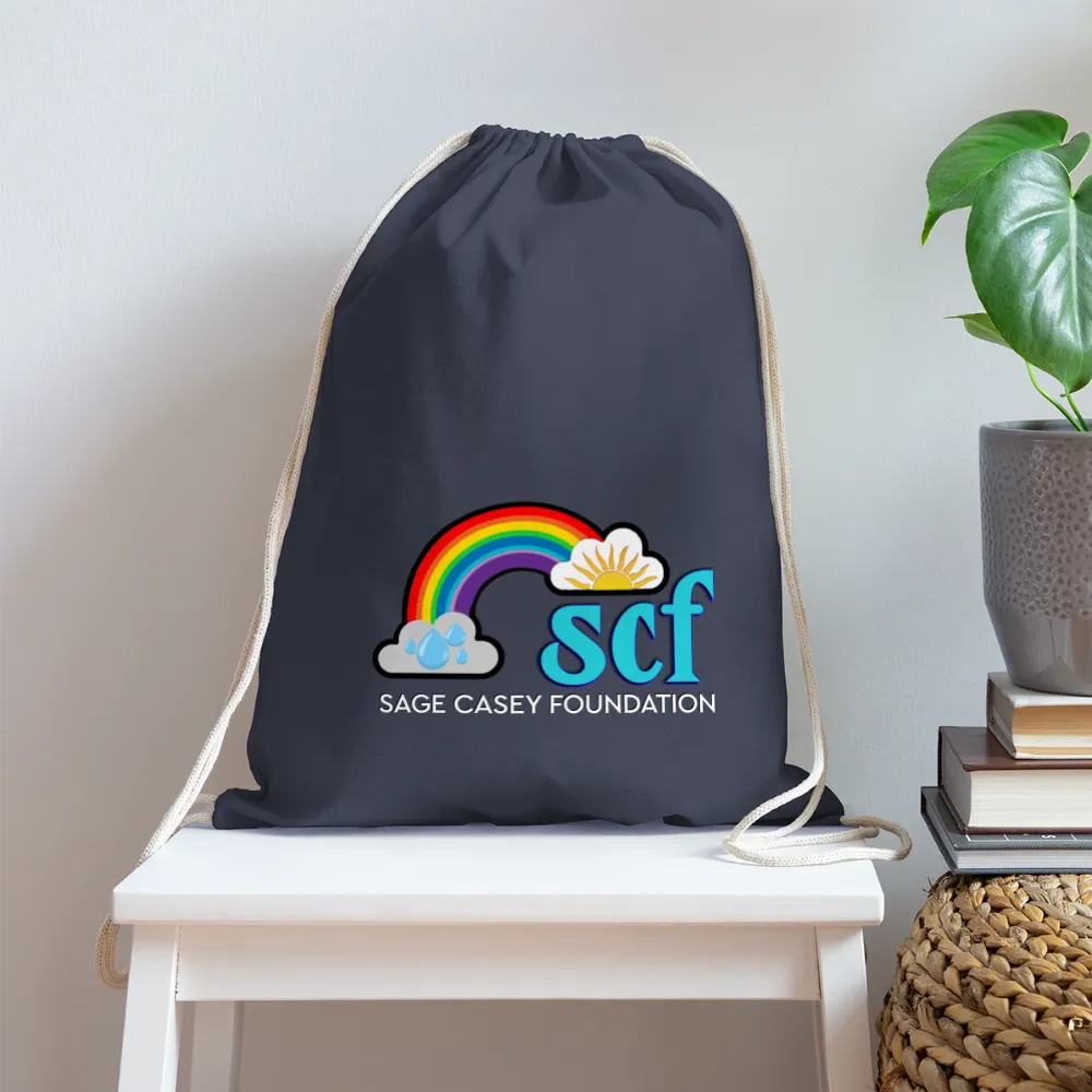 SCF Classic Logo Cotton Drawstring Bag