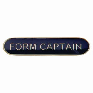 Scholar Bar Badge Form Captain Blue 40mm