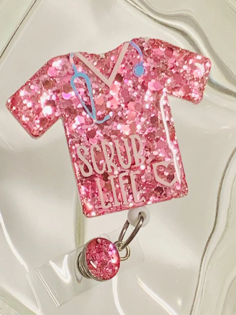 Scrub Life Badge Reels