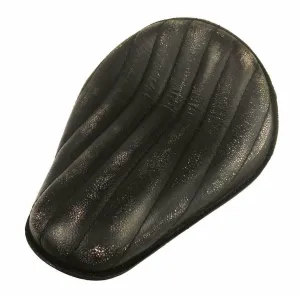 Seat Chopper Harley Sportster Bobber Bates Blk Distres Tuck Roll Leather