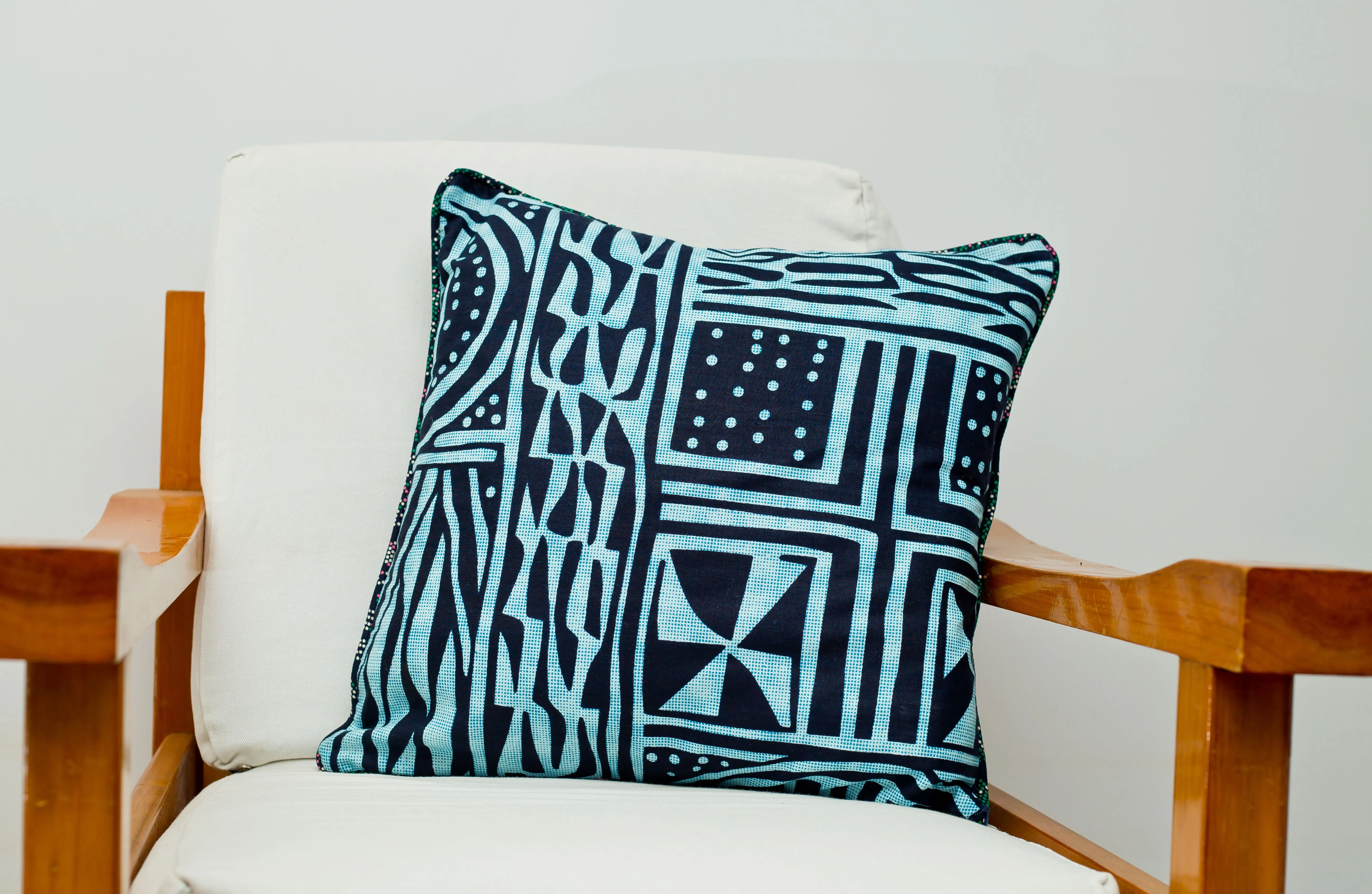 Set of 2 Patchwork Cushion Covers
