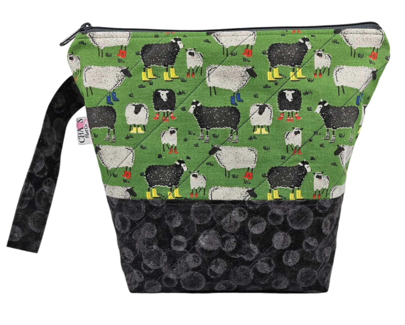 Sheep in Socks - Project Bag - Small