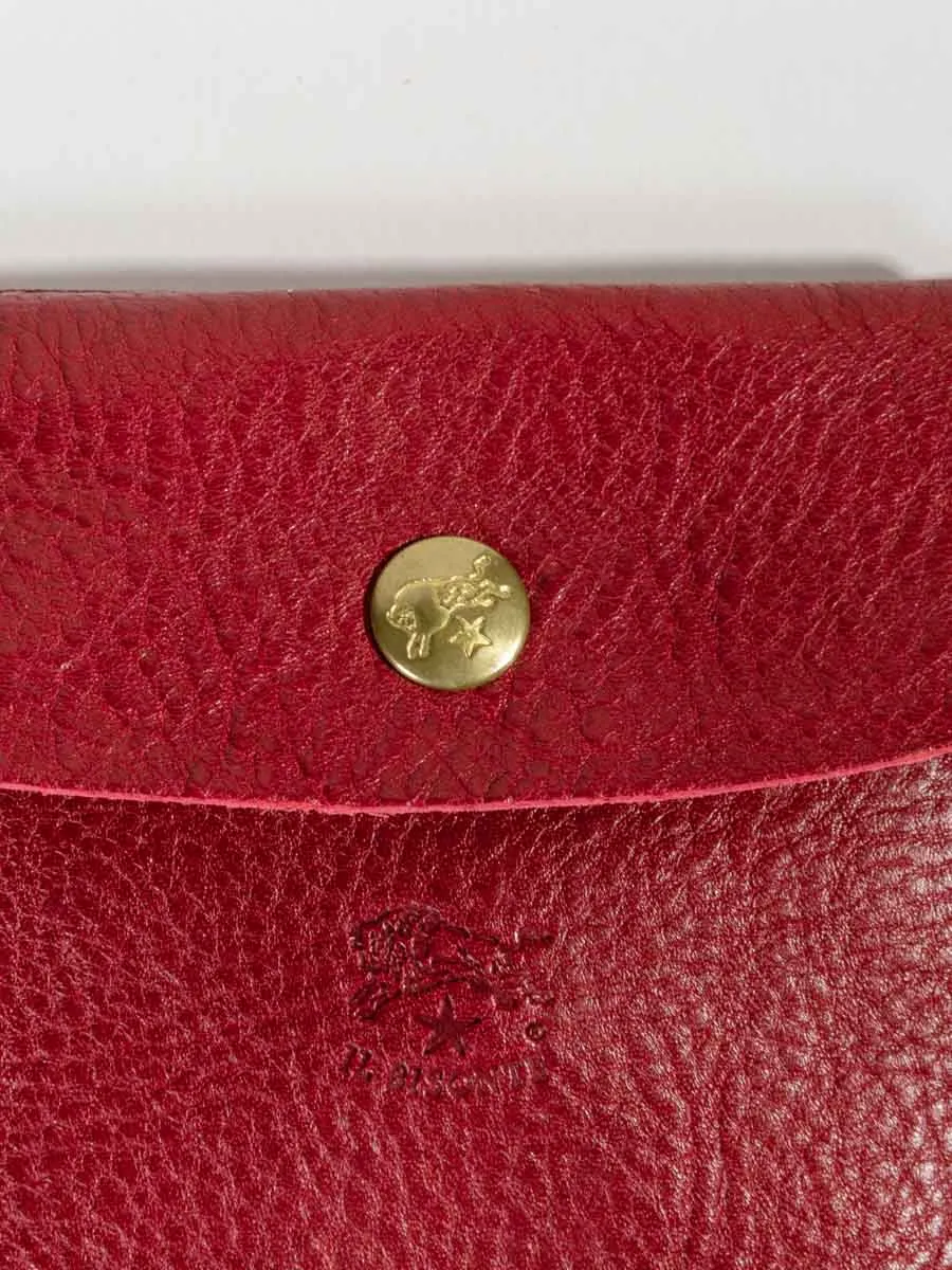 short wallet - red