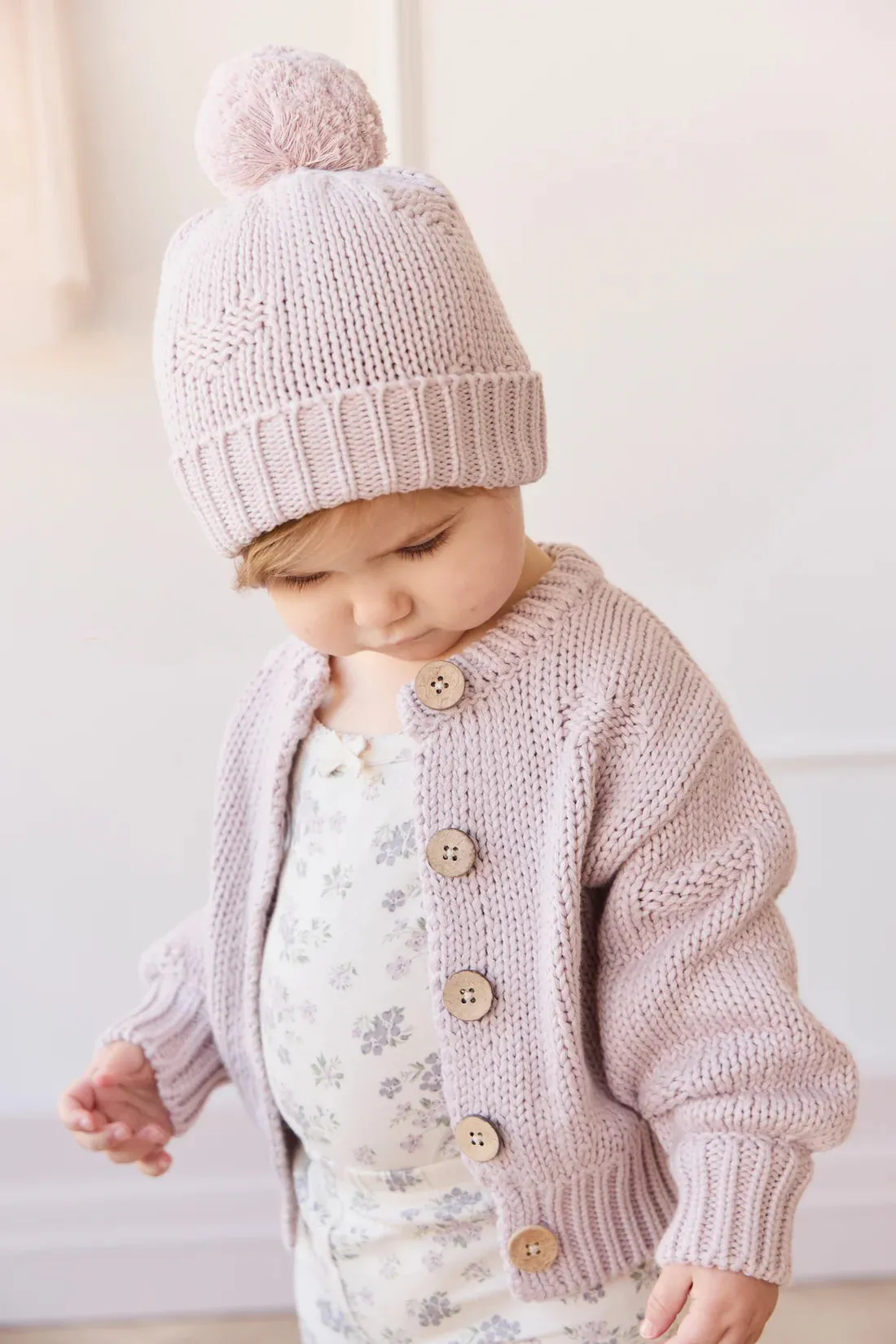 Sienna Cardigan - Violet Tint