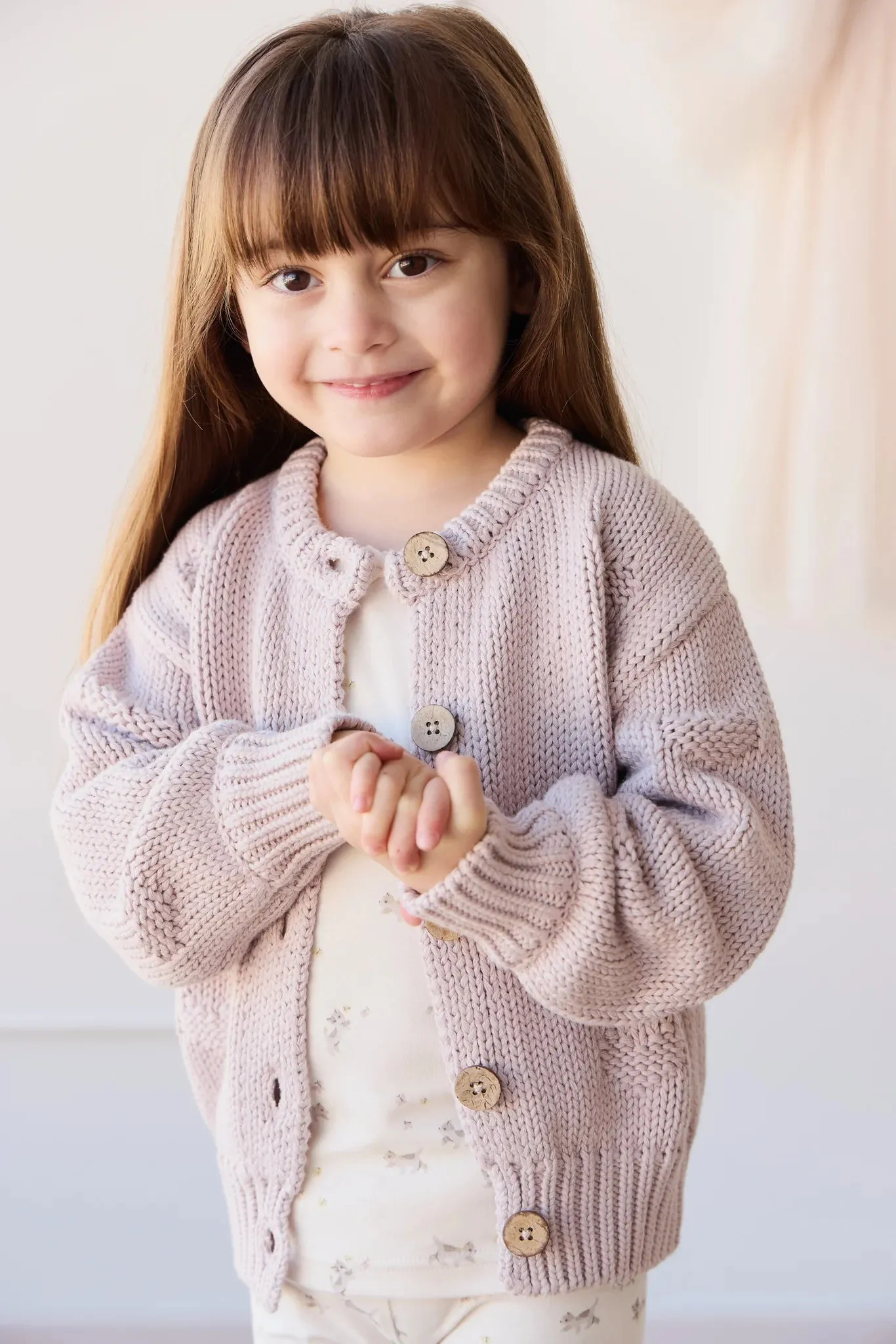Sienna Cardigan - Violet Tint