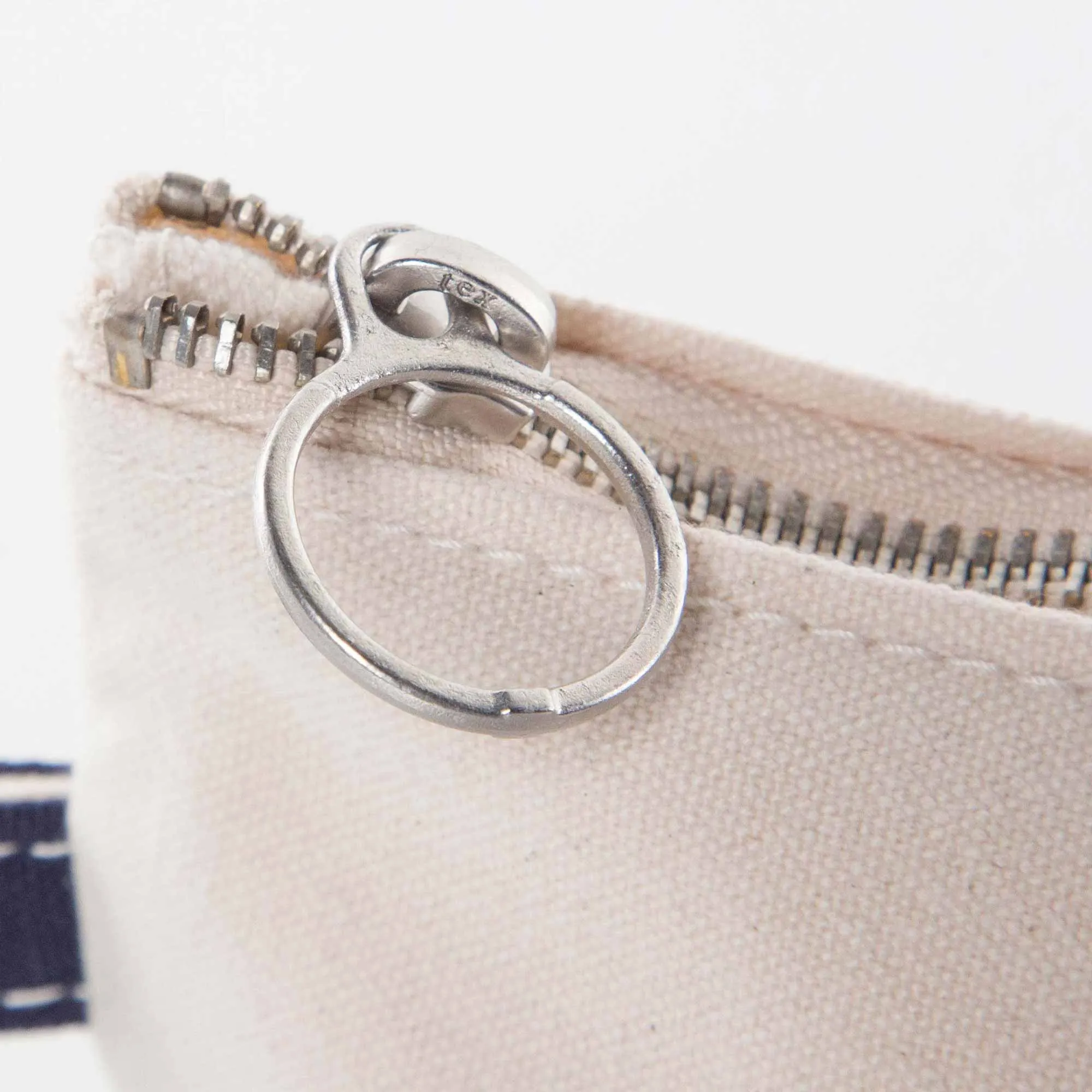Sigma Alpha Canvas Cosmetic Bag