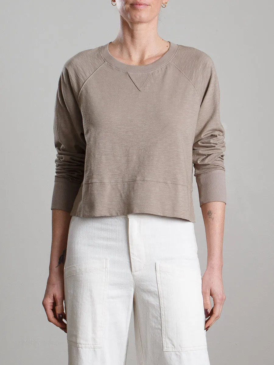 Simon Tee in Supima Slub - Anthracite
