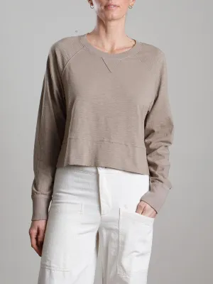 Simon Tee in Supima Slub - Anthracite
