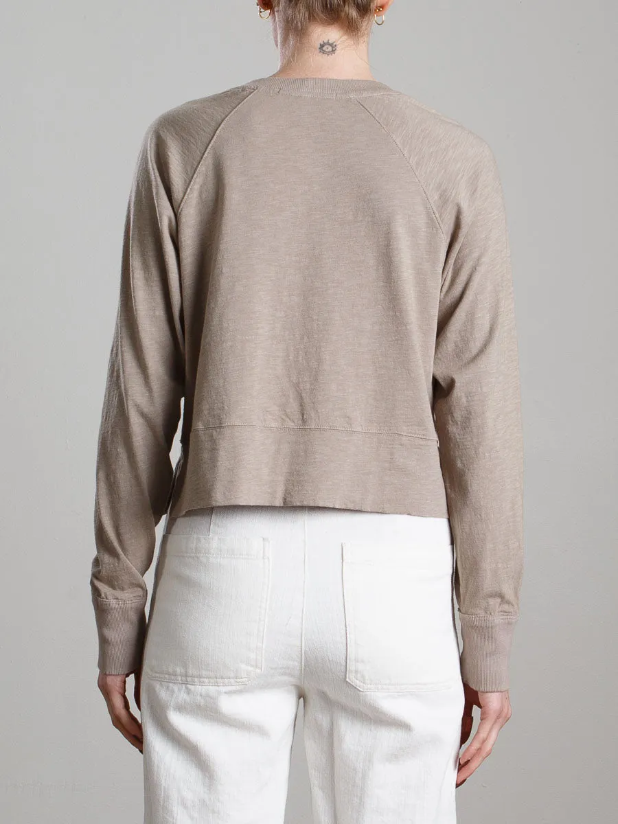 Simon Tee in Supima Slub - Anthracite