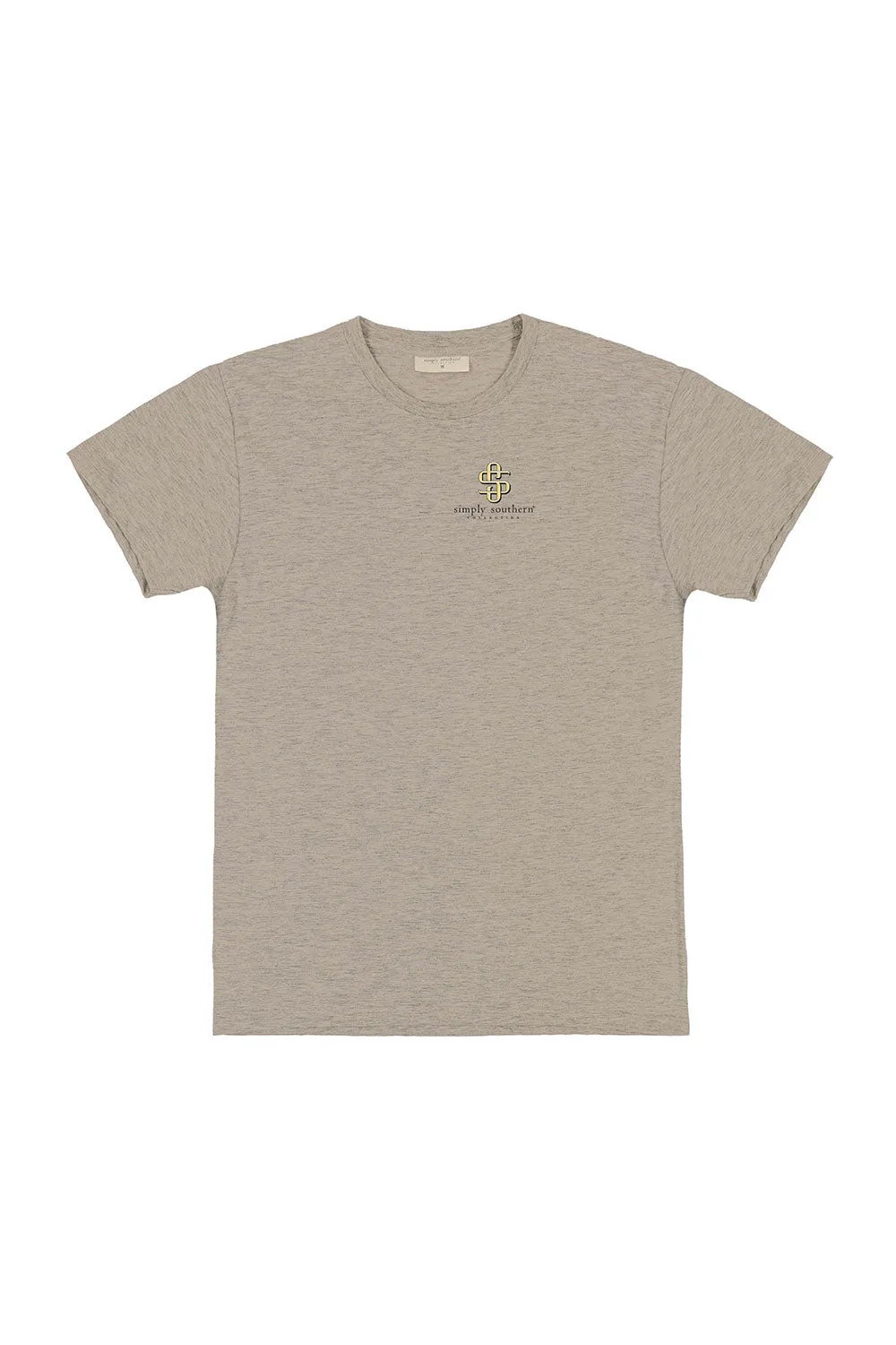 Simply Southern Plus Size Attitude T-Shirt for Women in Oat Heather | EXT-SS-ATTITUDE-OATHTHR