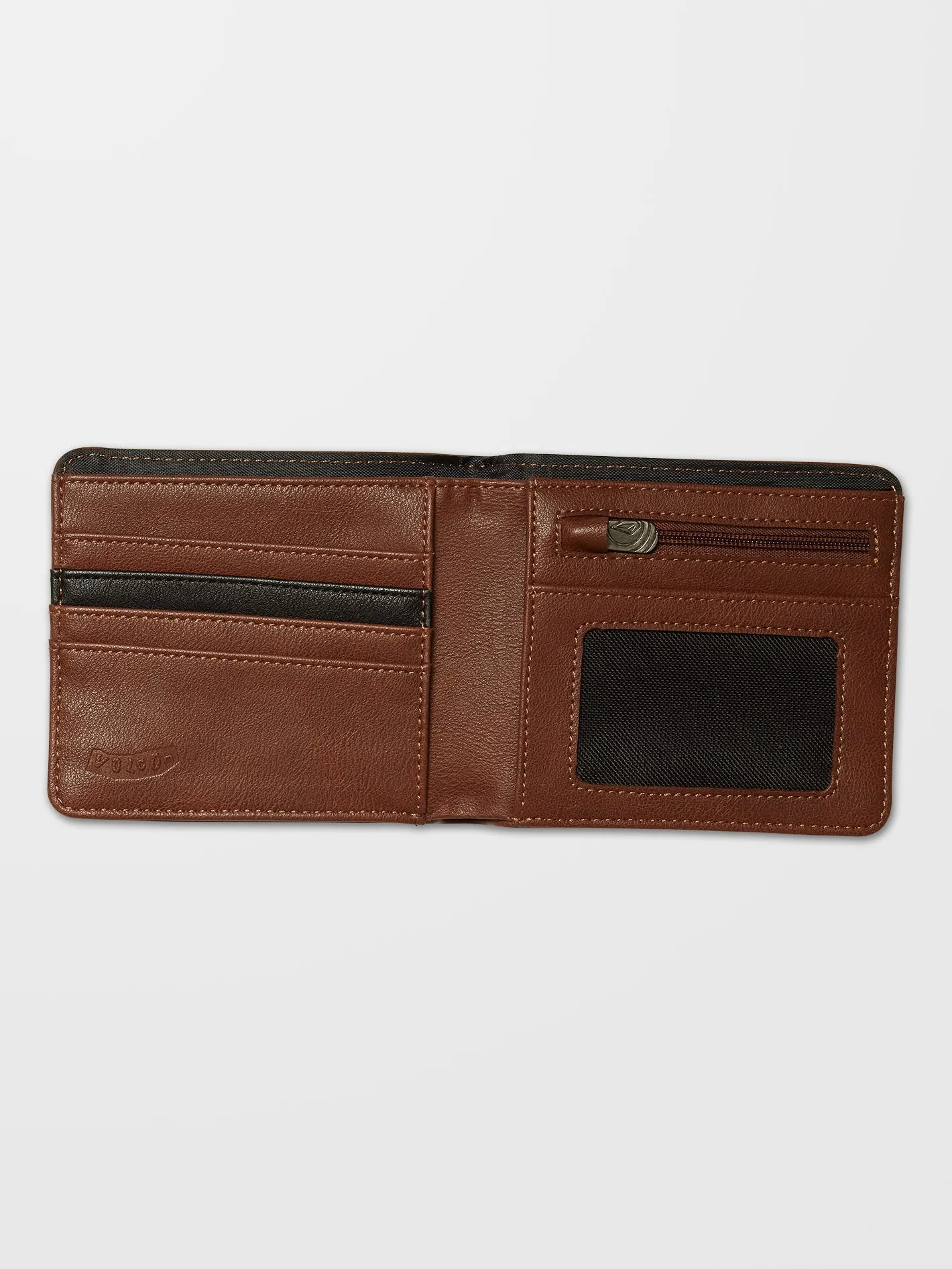 Slim Stone L Wallet - BROWN