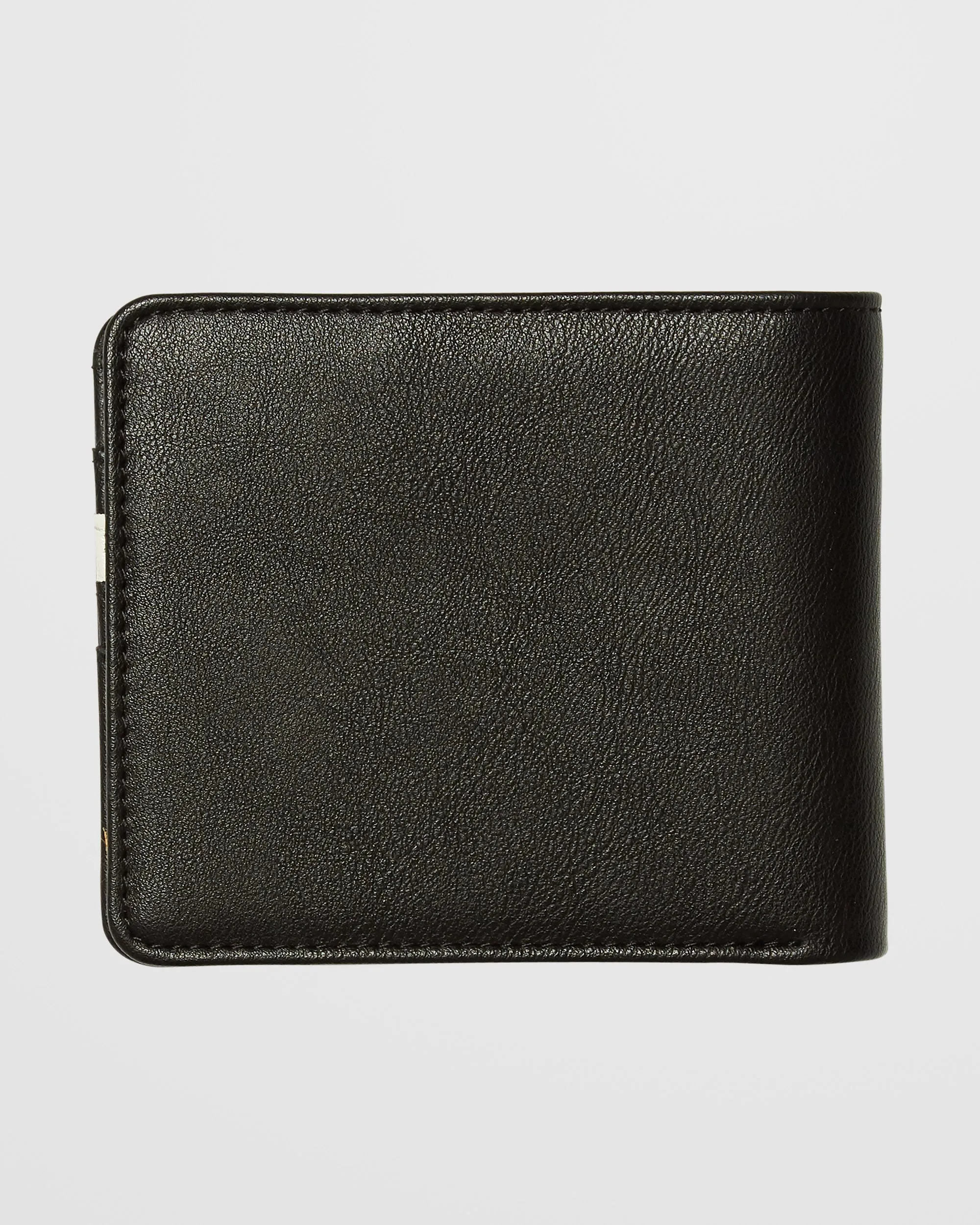 Slim Stone Large Wallet - Black