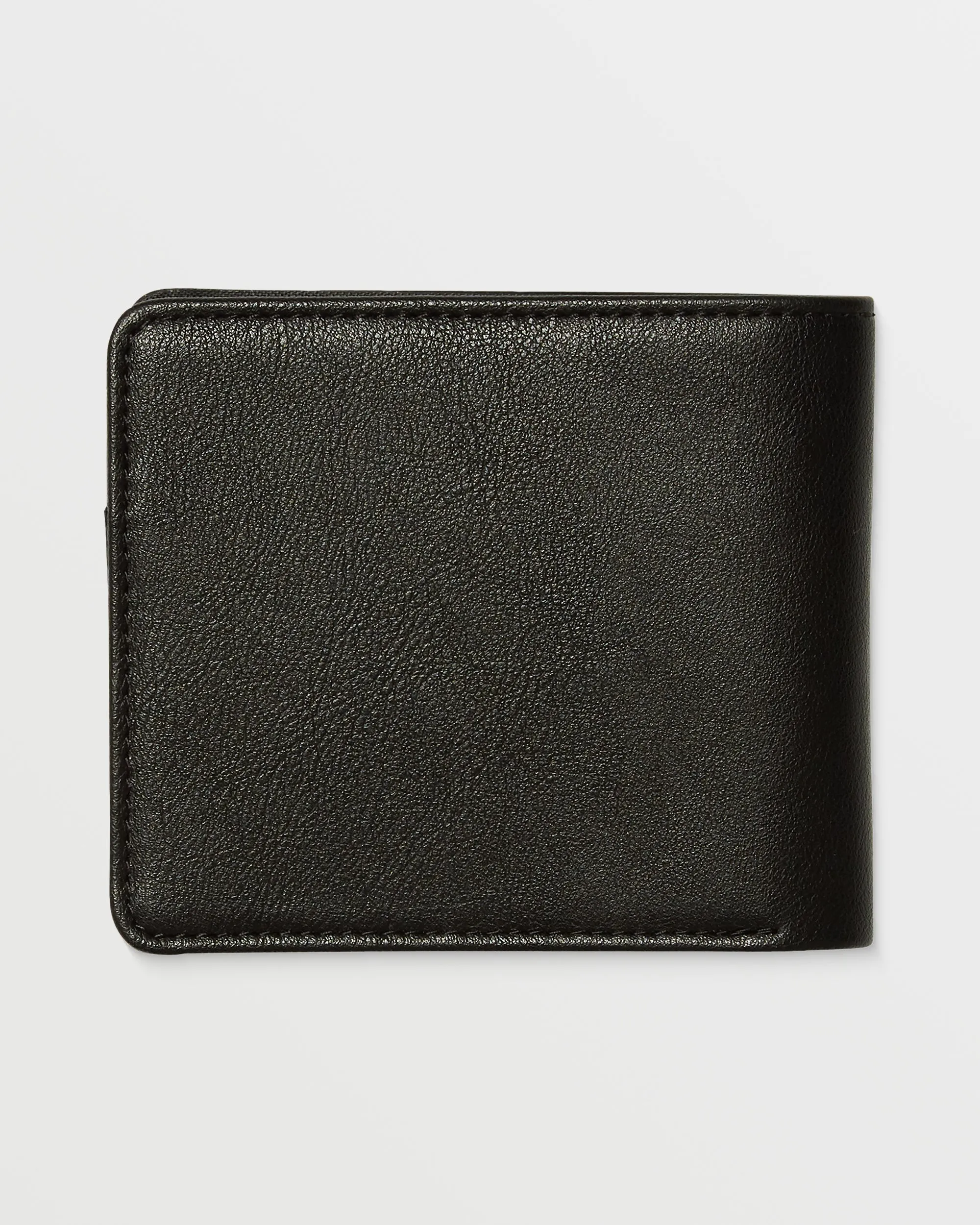 Slim Stone Small Wallet - BLACK