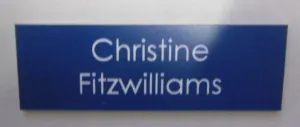 Small Engraved Badge