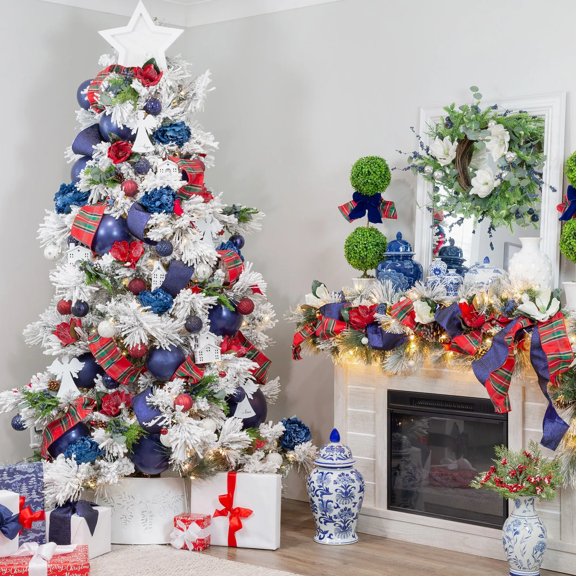 Small Glass Finial Ornaments (Set of 12)
