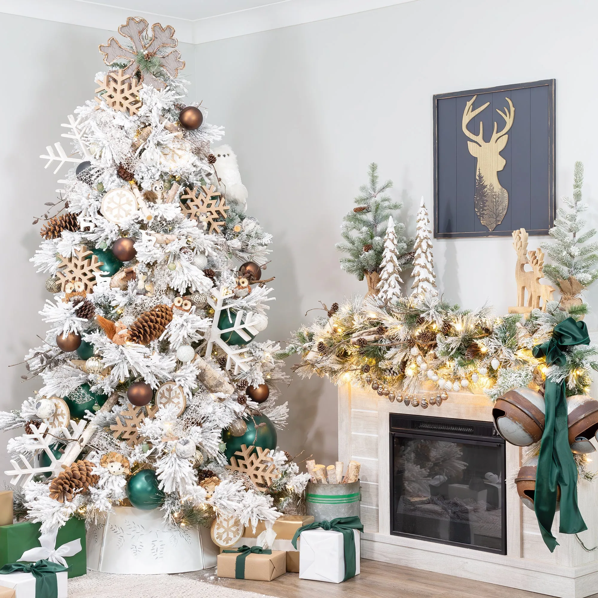 Small Glass Finial Ornaments (Set of 12)