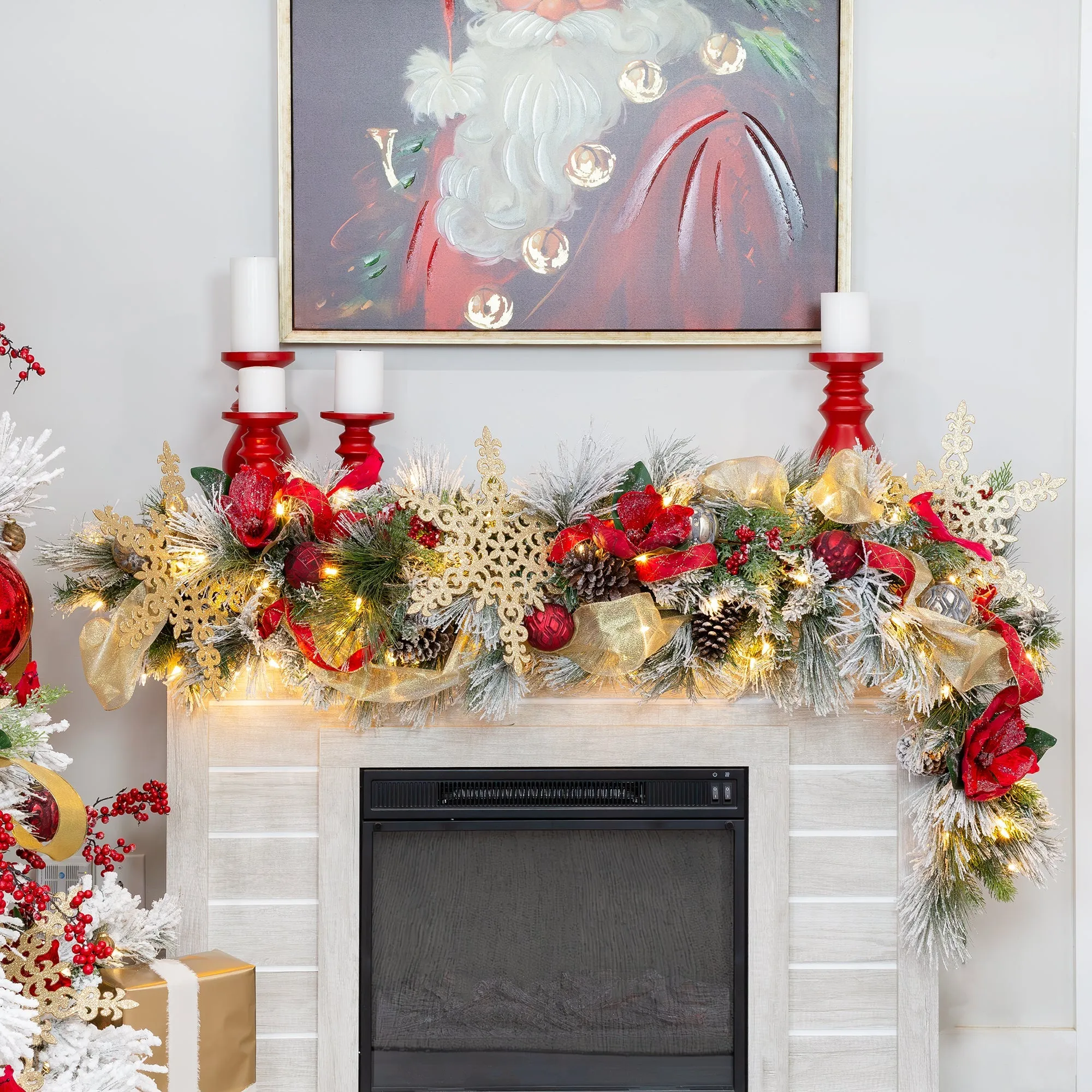 Small Glass Finial Ornaments (Set of 12)