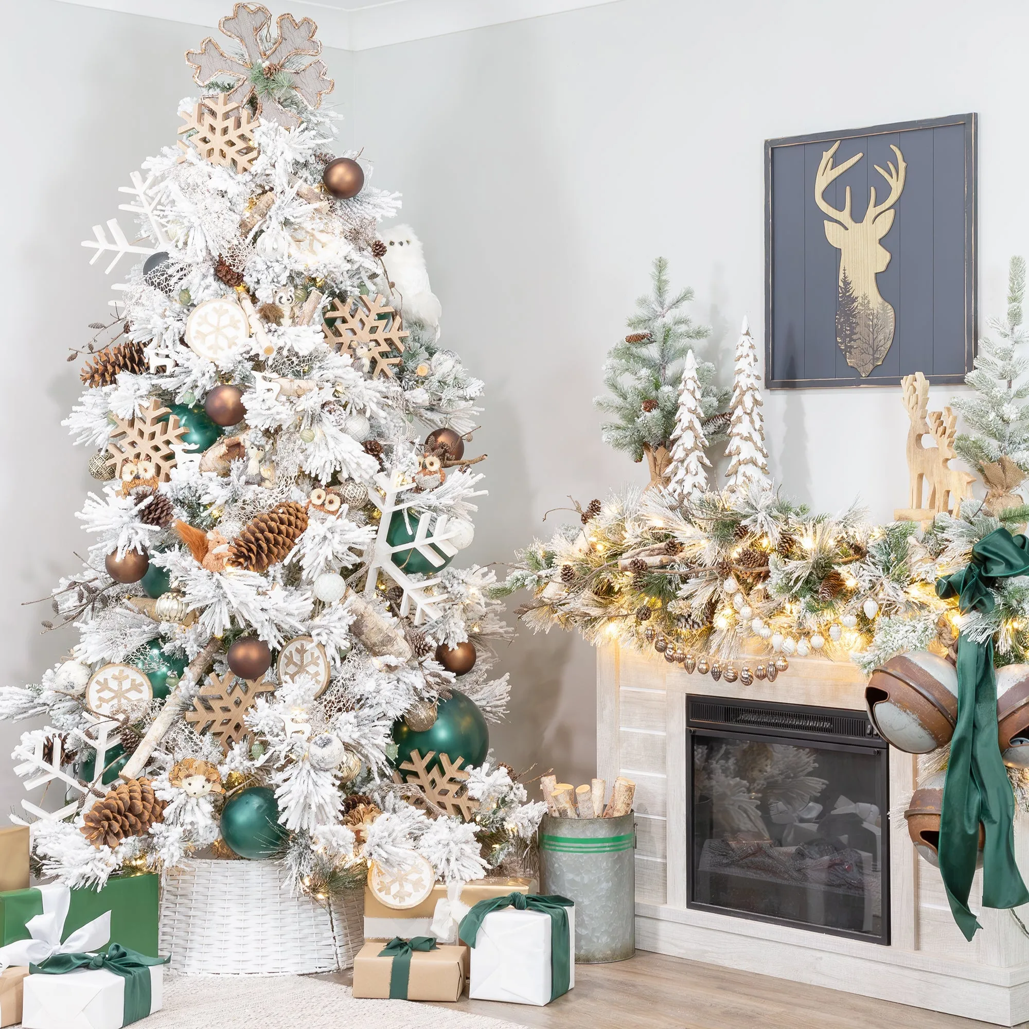 Small Glass Finial Ornaments (Set of 12)