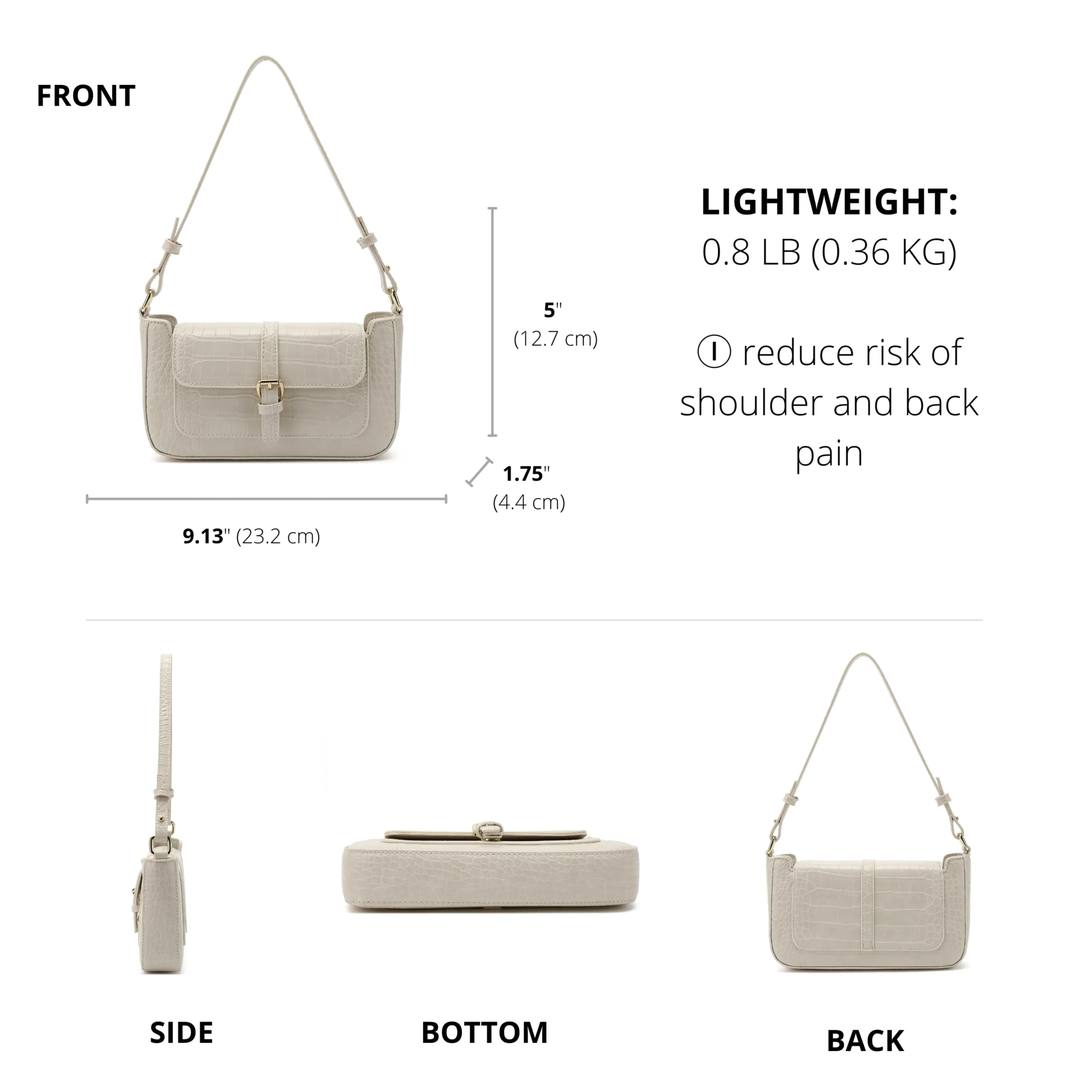 Small Pattern Shoulder Bag H2087