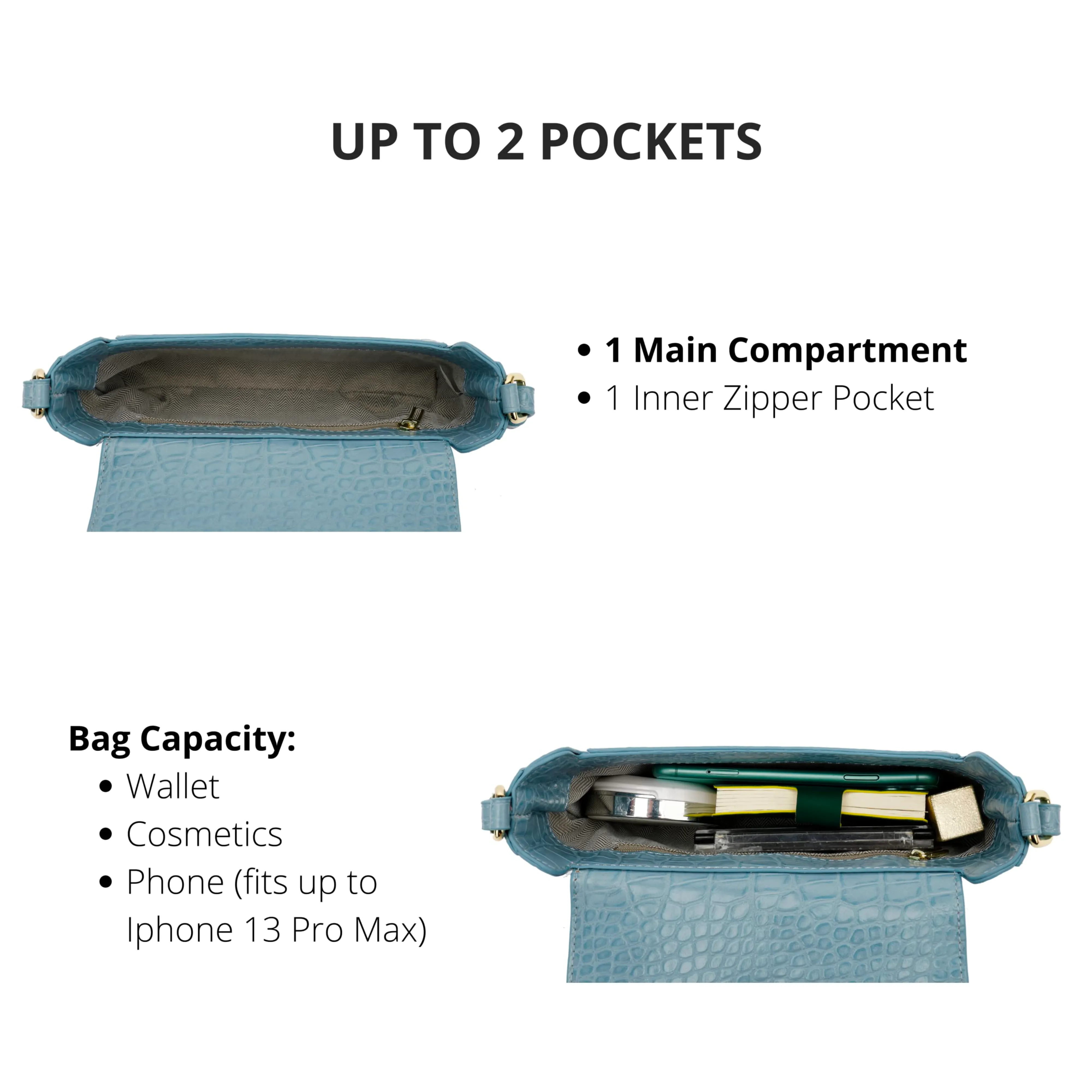 Small Pattern Shoulder Bag H2087