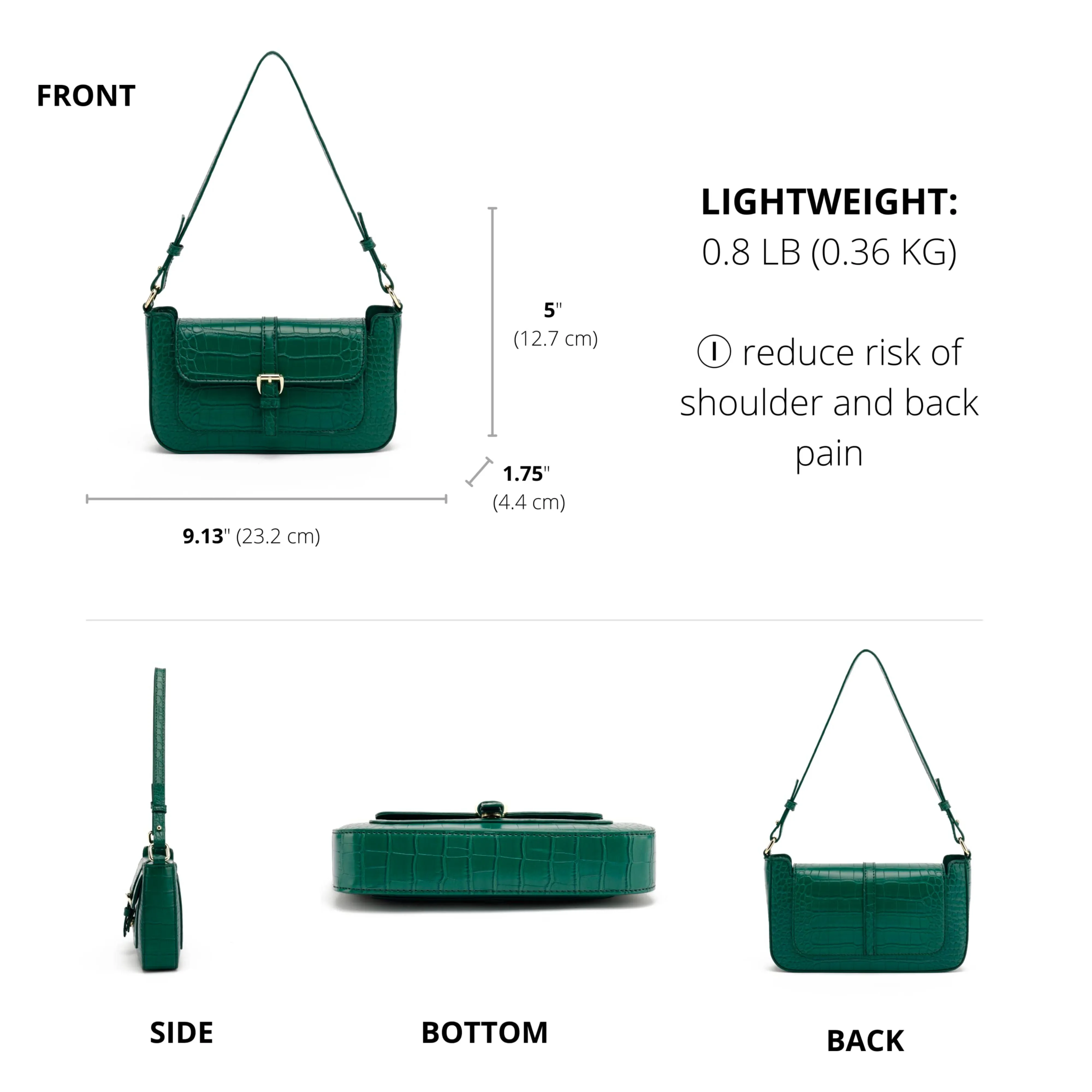 Small Pattern Shoulder Bag H2087