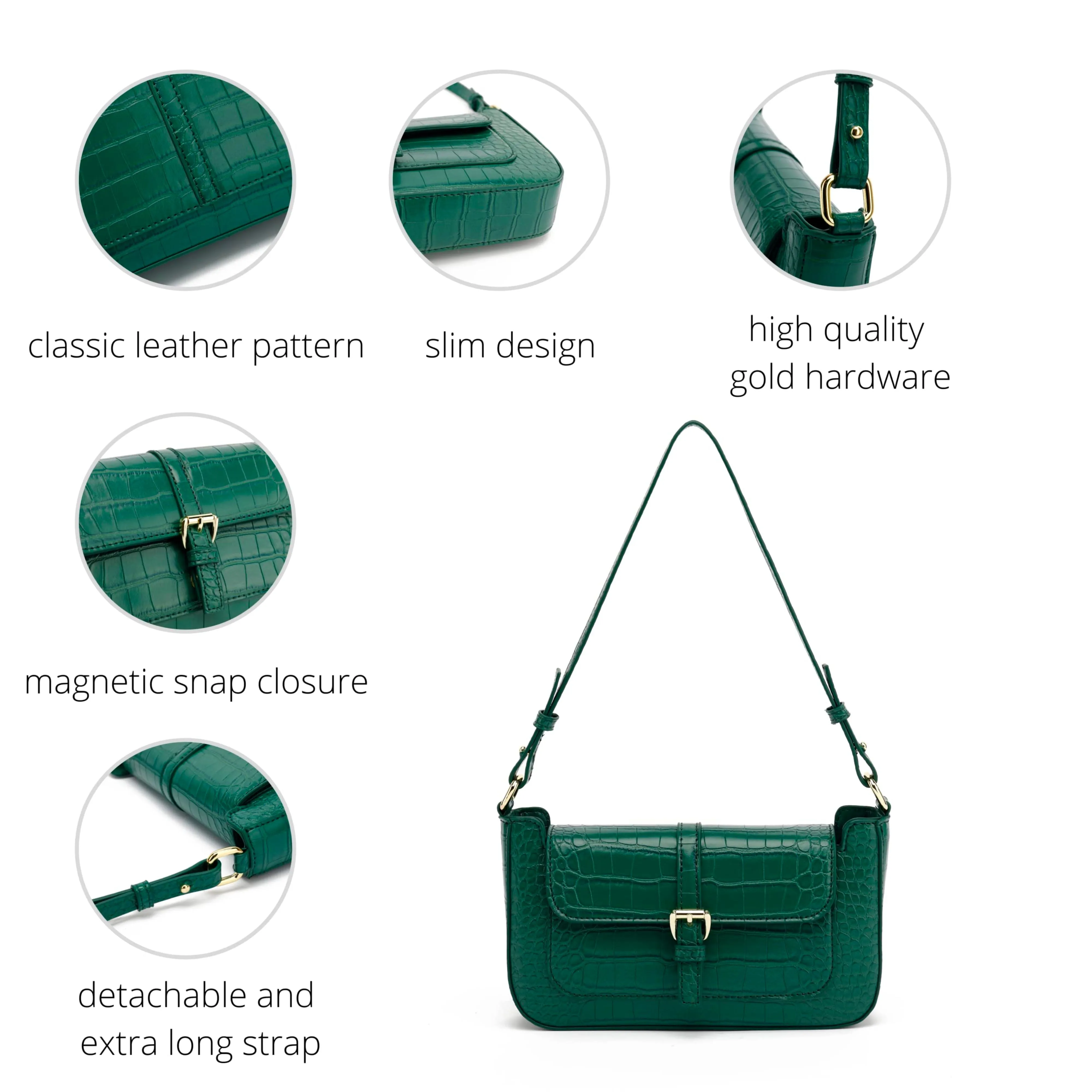 Small Pattern Shoulder Bag H2087