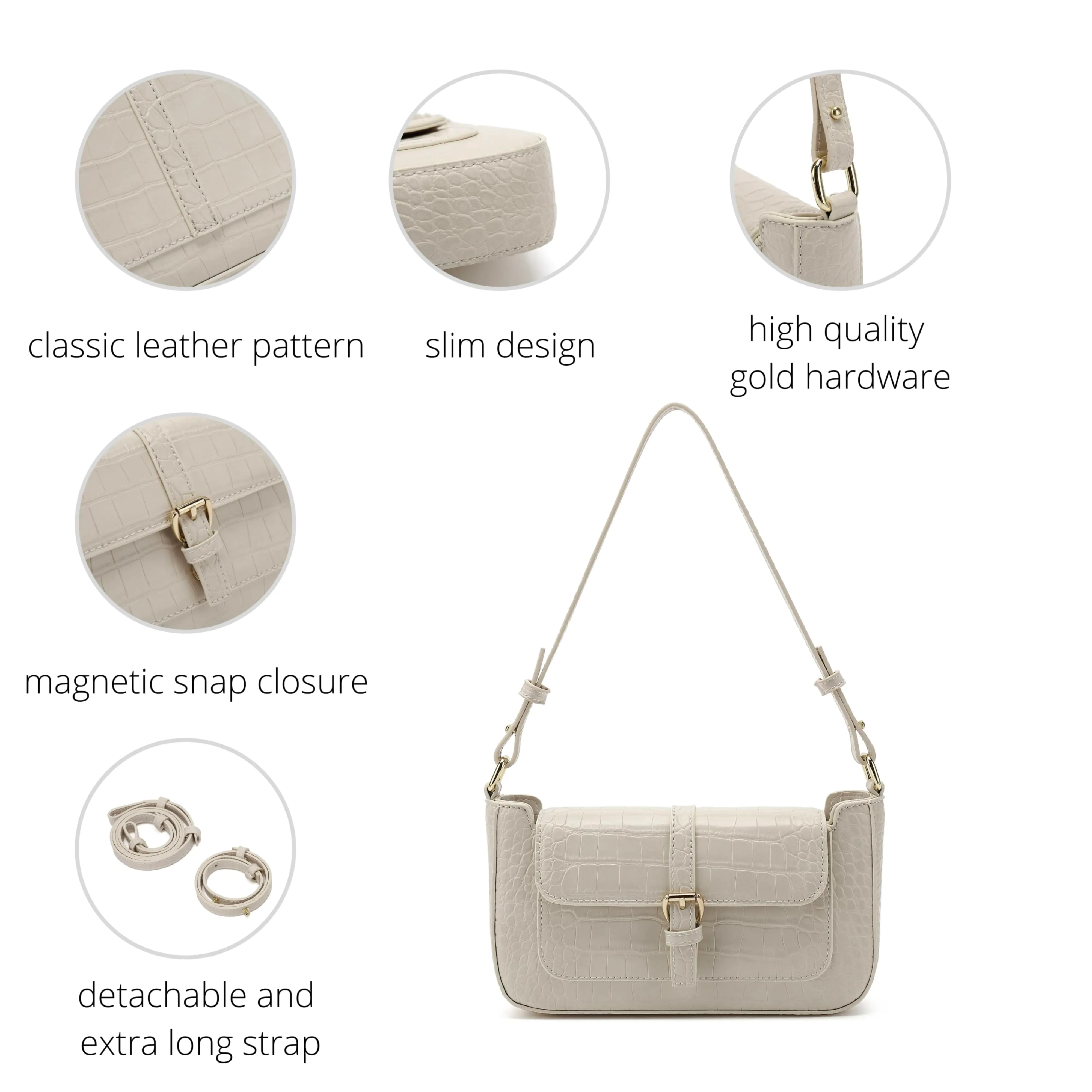 Small Pattern Shoulder Bag H2087